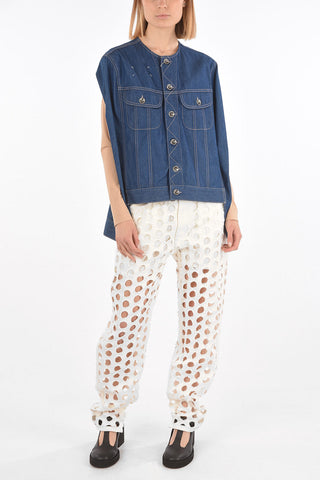 MM1 Denim Sport Jacket with Silver Buttons