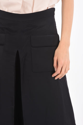 MM1 side zip gaucho pants