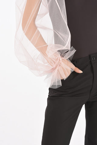 MM6 tulle muffs