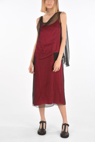 MM1 SAY WOW  Two-Tone Silk Dress
