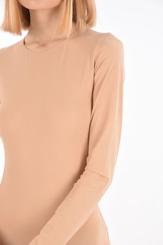 MM6 Solid Color Long Sleeve Body