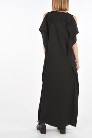 MM6 Flared Sleeveless Maxi Tunic