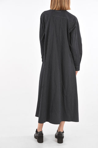 MM6 chemisier oversize a righe