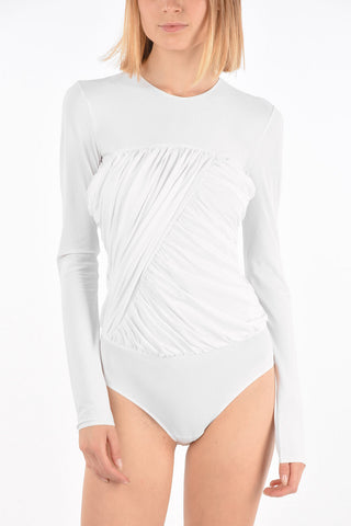 MM6 Long Sleeve Draped Body