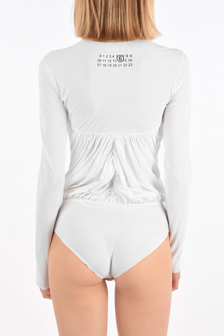 MM6 Long Sleeve Draped Body