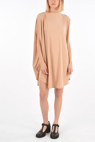 MM6 Solid Color Cold Shoulder Mini Tunic