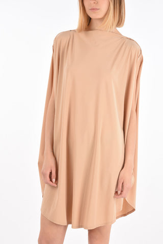 MM6 Solid Color Cold Shoulder Mini Tunic