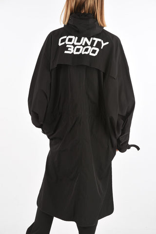 Hooded COUNTY3000 Nylon Windbreaker