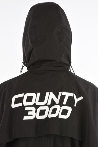Hooded COUNTY3000 Nylon Windbreaker
