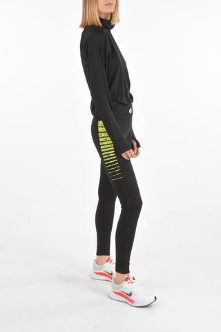 Logo Printed Dri Fit Leggings