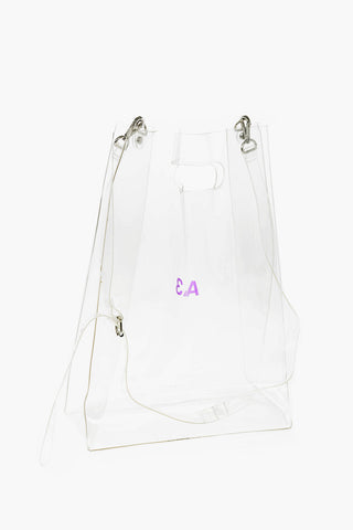 Removable Shoulder Strap A3 Plastic Tote Bag
