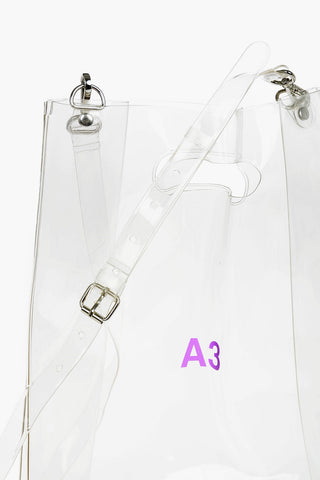 Removable Shoulder Strap A3 Plastic Tote Bag