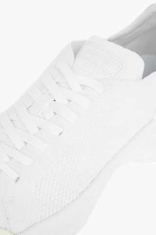 solid color BOLT LACE-UP low-top sneakers