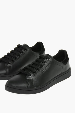 sneakers TENNIS TRAINER a tinta unita in pelle