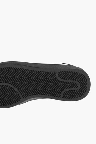 leather TENNIS TRAINER sneakers with contrasting details