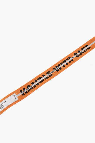 cintura HANDLE WITH CARE in tessuto 40mm