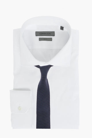 Camicia in Popeline con Collo Italiano