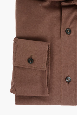 CC COLLECTION Camicia in Cotone Popeline con Collo Italiano