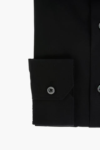 Poplin Cotton Shirt with Classic Collar