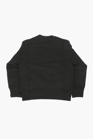 oversized SCREWDIVISION-LOGO crew-neck sweatshirt with maxi-print on the front