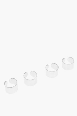 MM6 Open Band 4 Rings Set