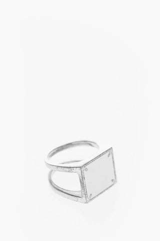 silver signet ring