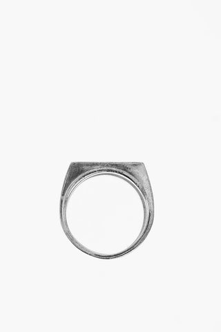 silver signet ring