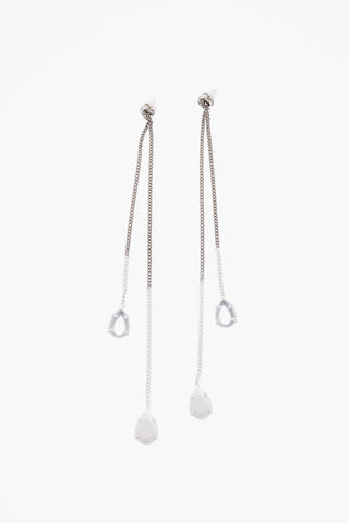 MM6 Drop earrings with drop-shaped pendants