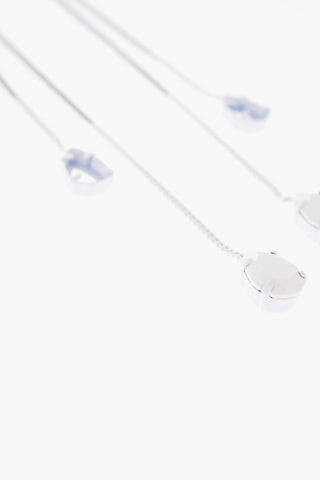 MM6 Drop earrings with drop-shaped pendants