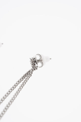 MM6 Drop earrings with drop-shaped pendants