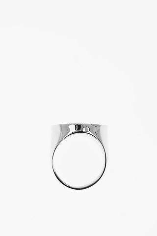 MM6 brass signet ring