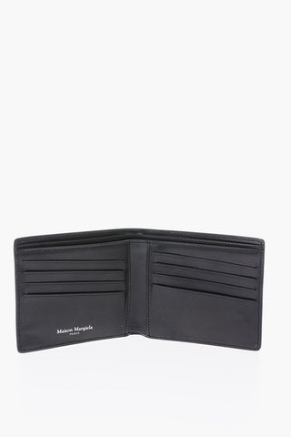MM11 solid color leather wallet