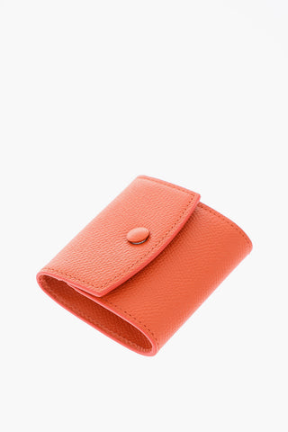 MM11 portamonete in pelle martellata