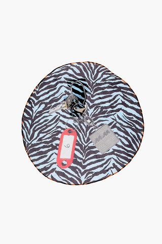 MM6 printed silk mini foulard