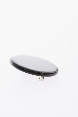 solid color round 3 brooches set