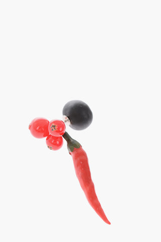 MM11 chili pepper pendant FRESH MARKET single earring