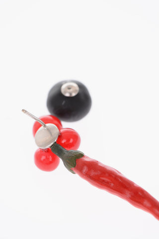 MM11 chili pepper pendant FRESH MARKET single earring