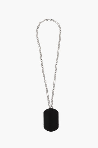MM11 leather insert neck keyring