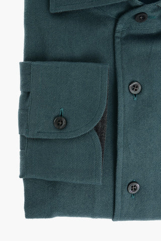 Moleskin Shirt with Classic Collar