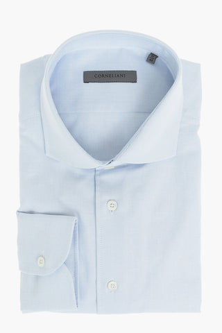 Oxford Cotton Shirt with Standard Collar