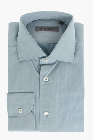 Chambray Shirt with Standard Collar