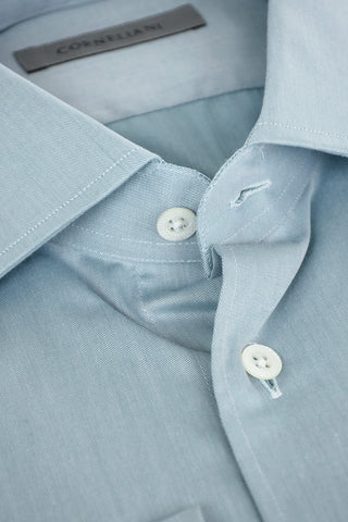 Chambray Shirt with Standard Collar