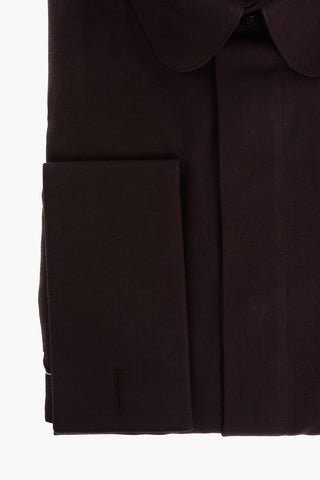 CC COLLECTION Club Collar Shirt with Doouble Cuffs