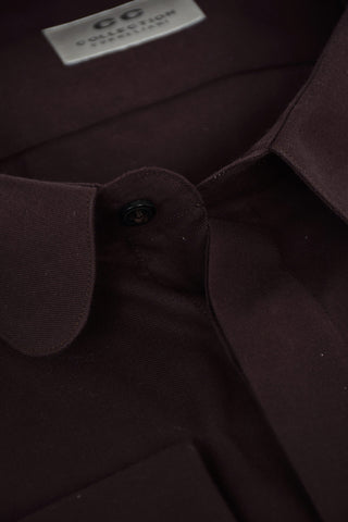 CC COLLECTION Club Collar Shirt with Doouble Cuffs