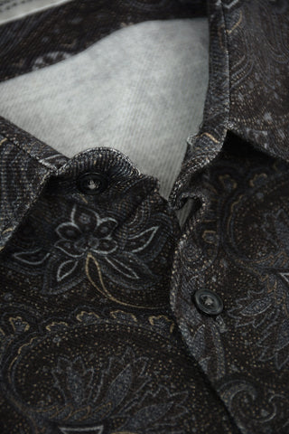 CC COLLECTION Patterned Shirt with Classic Collar