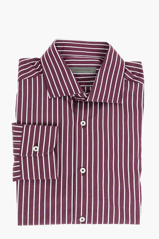 Awning Striped Shirt with Classic Collar