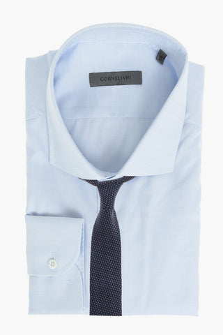Cotton Pinpoint Shirt with Standard Collar