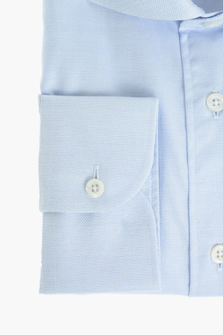 Cotton Pinpoint Shirt with Standard Collar