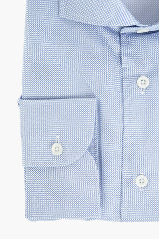 Camicia in Cotone COMFORT WRINKLE FREE con Collo Francese