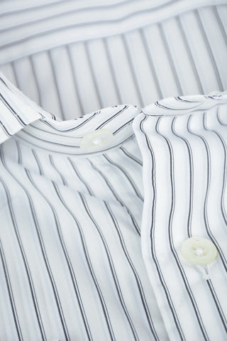 SARTORIA Pencil Striped Shirt with Standard Collar